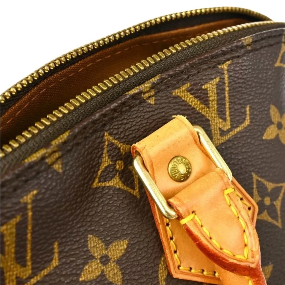 Update refirbished Louis Vuitton Alma PM Brown Monogram Handbag - Picture 10 of 13